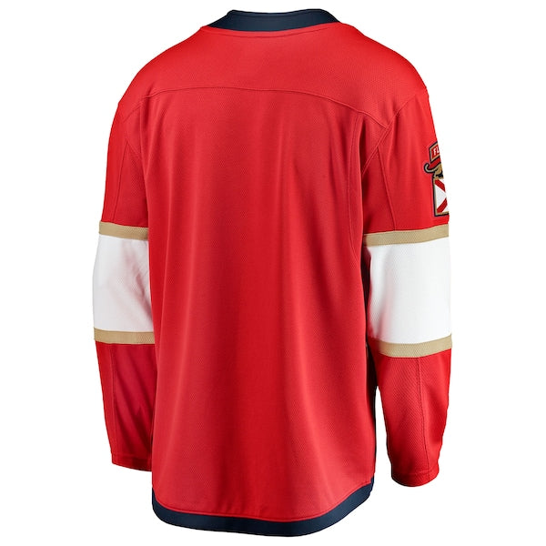 Florida Panthers 2025 Stanley Cup Final Home Breakaway Jersey - Red - Image 3