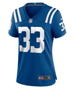 Alternative view of Dallis Flowers Indianapolis Colts Nike Women's Game Player Jersey - Royal