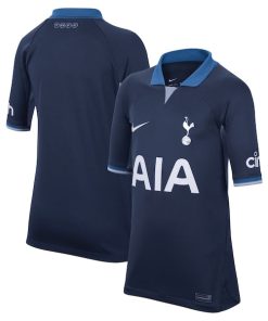 Tottenham Hotspur Nike Youth 2023/24 Away Stadium Replica Jersey - Navy