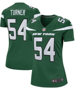 Billy Turner New York Jets Nike Women's  Game Jersey - Gotham Green