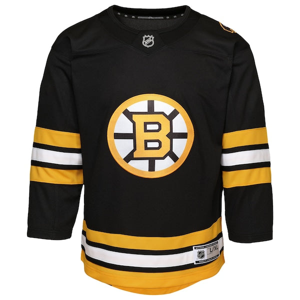 Boston Bruins Preschool Home Replica Jersey - Black - Image 2