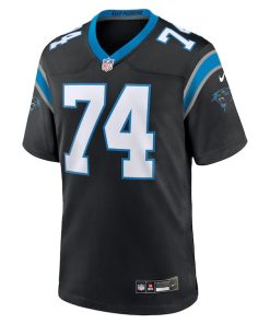Alternative view of David Sharpe Carolina Panthers Nike Team Game Jersey -  Black
