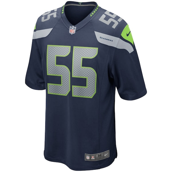 Brian Bosworth Seattle Seahawks Nike Game Retired Player Jersey - College Navy - Image 2