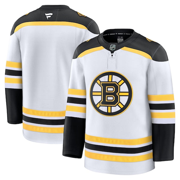 Boston Bruins Away Premium Jersey - White/Black