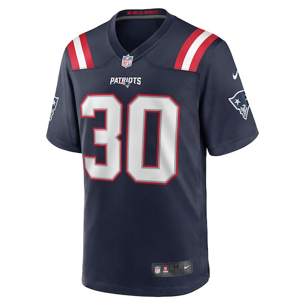 Marte Mapu New England Patriots Nike Team Game Jersey - Navy - Image 2