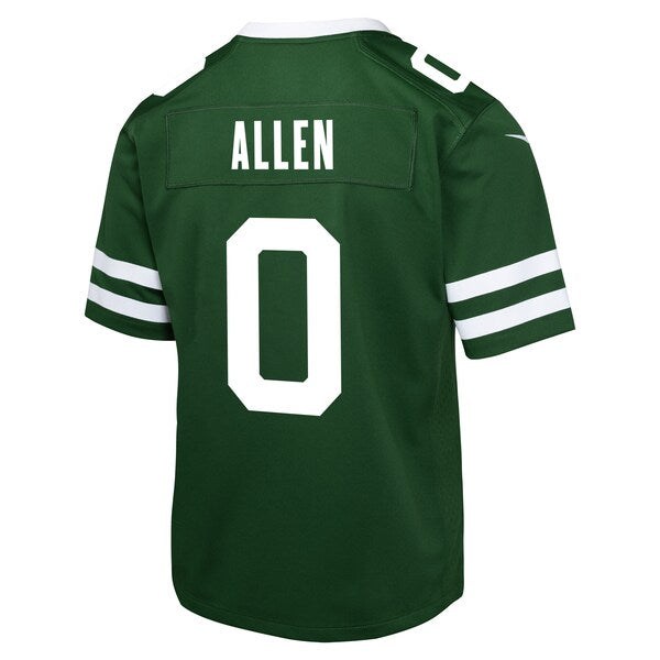 Braelon Allen New York Jets Nike Youth Team Game Jersey - Green - Image 3