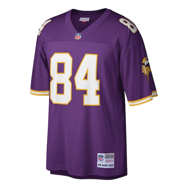 Randy Moss Minnesota Vikings Retired Player Legacy Replica Jersey - Purple - Image 3