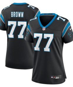 Deonte Brown Carolina Panthers Nike Women's Team Game Jersey - Black