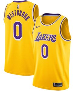 Russell Westbrook Los Angeles Lakers Nike 2020/21 Swingman Player Jersey Gold - Icon Edition