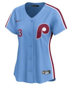 Alternative view of Bryce Harper Philadelphia Phillies Nike Women's Alternate Limited Player Jersey - Light Blue