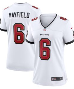 Baker Mayfield Tampa Bay Buccaneers Nike Women's Away Game Jersey - White