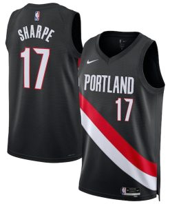 Shaedon Sharpe Portland Trail Blazers Nike Unisex Swingman Jersey - Icon Edition - Black