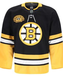 Alternative view of Boston Bruins  100th Anniversary Authentic Pro Jersey - Black