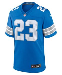 Alternative view of Carlton Davis III Detroit Lions Nike Game Jersey -  Blue