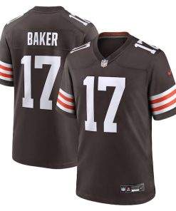Jerome Baker Cleveland Browns Nike Team Game Jersey -  Brown