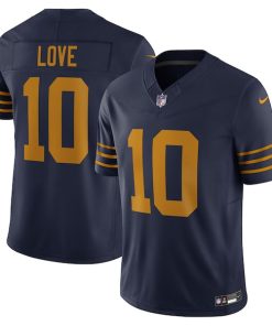 Jordan Love Green Bay Packers Nike The 1923 Classic Vapor F.U.S.E. Limited Jersey - Navy