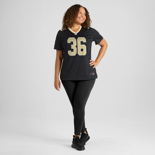 Rico Payton New Orleans Saints Nike Women's Game Jersey - Black - Image 3