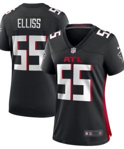 Kaden Elliss Atlanta Falcons Nike Women's Game Player Jersey - Black