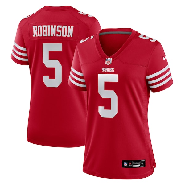 Demarcus Robinson San Francisco 49ers Nike Women's Team Game Jersey - Scarlet - Image 2