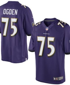 Jonathan Ogden Baltimore Ravens Nike Retired Player Limited Jersey - Purple