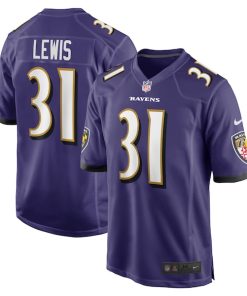 Jamal Lewis Baltimore Ravens Nike Retired Player Game Jersey - Purple