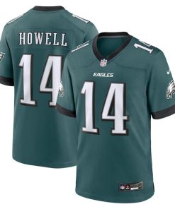 Sam Howell Philadelphia Eagles Nike Team Game Jersey - Midnight Green