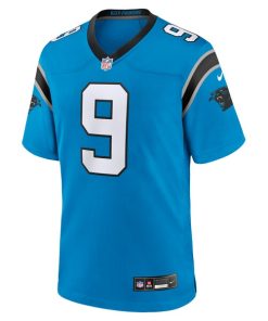 Alternative view of Bryce Young Carolina Panthers Nike 2023 NFL Draft First Round Pick Alternate Game Jersey - Blue