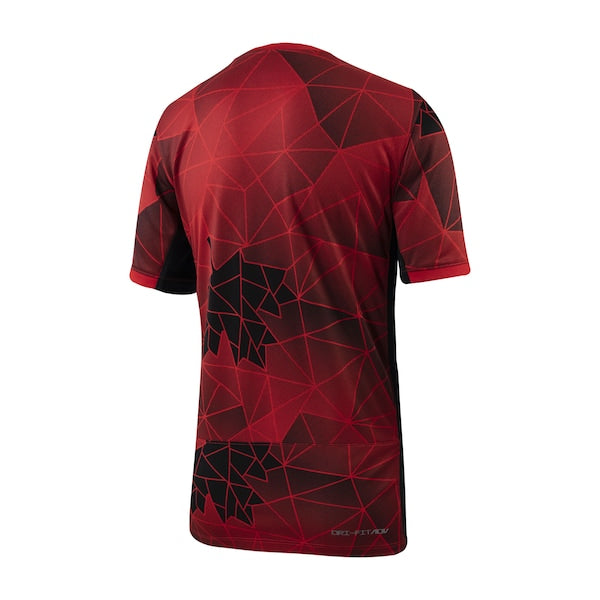 Canada Women's National Team Nike Youth 2023 Home Replica Jersey - Red - Image 3
