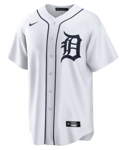 Alternative view of Kerry Carpenter Detroit Tigers Nike Home Replica Jersey - White