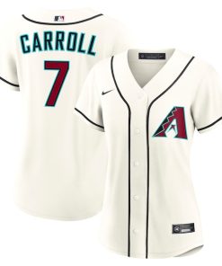 Corbin Carroll Arizona Diamondbacks Nike Women's Home Replica Jersey - Cream