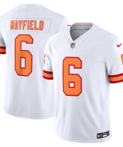 Baker Mayfield '76 Tampa Bay Buccaneers Nike  Vapor F.U.S.E. Player Limited Jersey - White/Orange