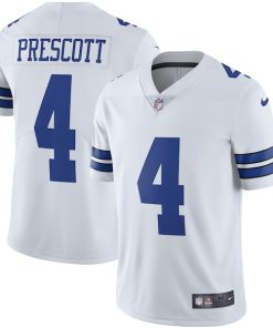 Dak Prescott Dallas Cowboys Nike Vapor Limited Player Jersey - White/Navy