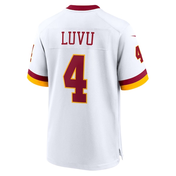 Frankie Luvu Washington Commanders Nike Game Super Bowl Era Jersey - White - Image 3