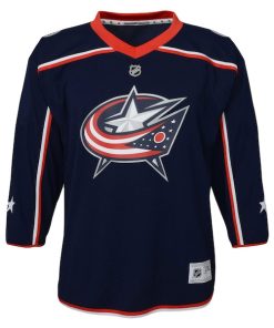 Alternative view of Johnny Gaudreau Columbus Blue Jackets Preschool Replica Player Jersey - Navy