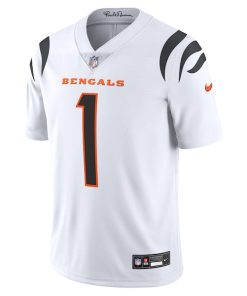Alternative view of Ja'Marr Chase Cincinnati Bengals Nike  Vapor Untouchable Limited Jersey - White