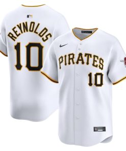Bryan Reynolds Pittsburgh Pirates Nike Home Limited Player Jersey - White