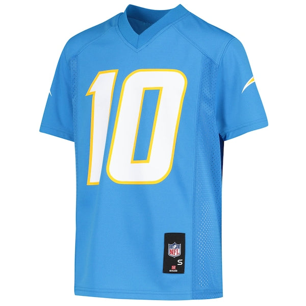 Justin Herbert Los Angeles Chargers Youth Replica Player Jersey - Powder Blue - Image 2