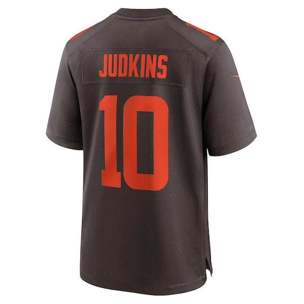 Quinshon Judkins Cleveland Browns Nike Alpha Dawg Game Jersey - Brown - Image 3