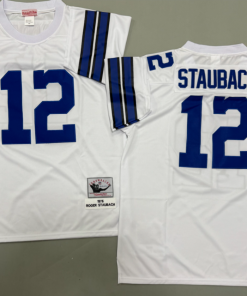 Roger Staubach Dallas Cowboys Authentic Throwback Retired Player Jersey