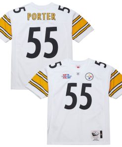 Joey Porter Pittsburgh Steelers  2005 Authentic Throwback Retired Player Jersey - White