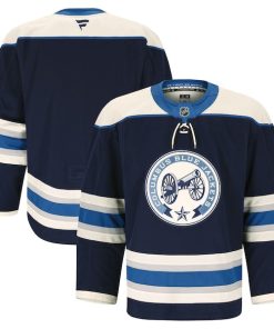 Columbus Blue Jackets  Alternate Authentic Pro Jersey - Navy