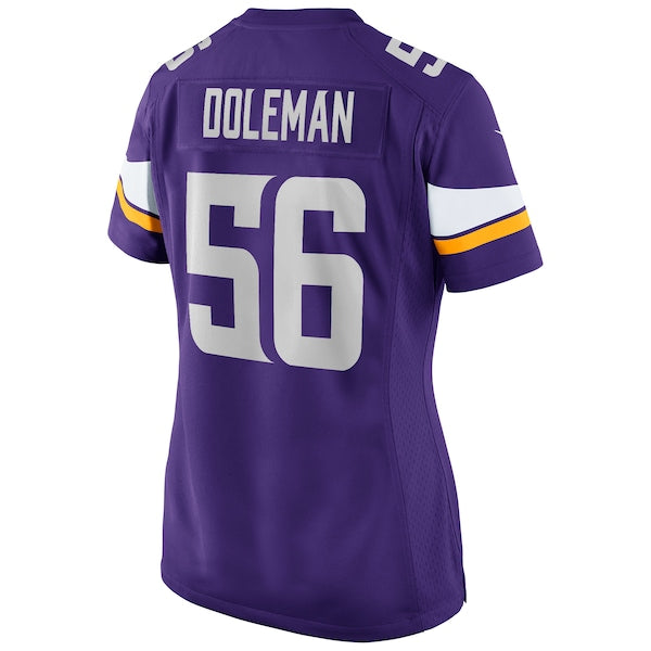 Chris Doleman Minnesota Vikings Nike Women's Game Retired Player Jersey - Purple - Image 3