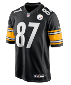 Alternative view of Matt Sokol Pittsburgh Steelers Nike Team Game Jersey -  Black