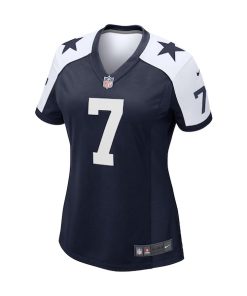 Alternative view of Trevon Diggs Dallas Cowboys Nike Women's Alternate Game Jersey - Navy