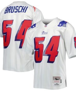 Tedy Bruschi New England Patriots Legacy Replica Jersey - White
