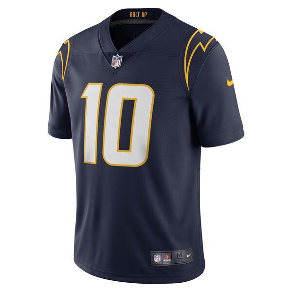 Justin Herbert Los Angeles Chargers Nike Vapor Limited Jersey - Navy - Image 2