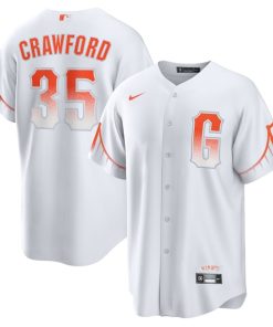 Brandon Crawford San Francisco Giants Nike City Connect Replica Player Jersey - White