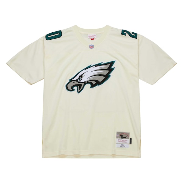 Brian Dawkins Philadelphia Eagles Chainstitch Legacy Jersey - Cream - Image 3
