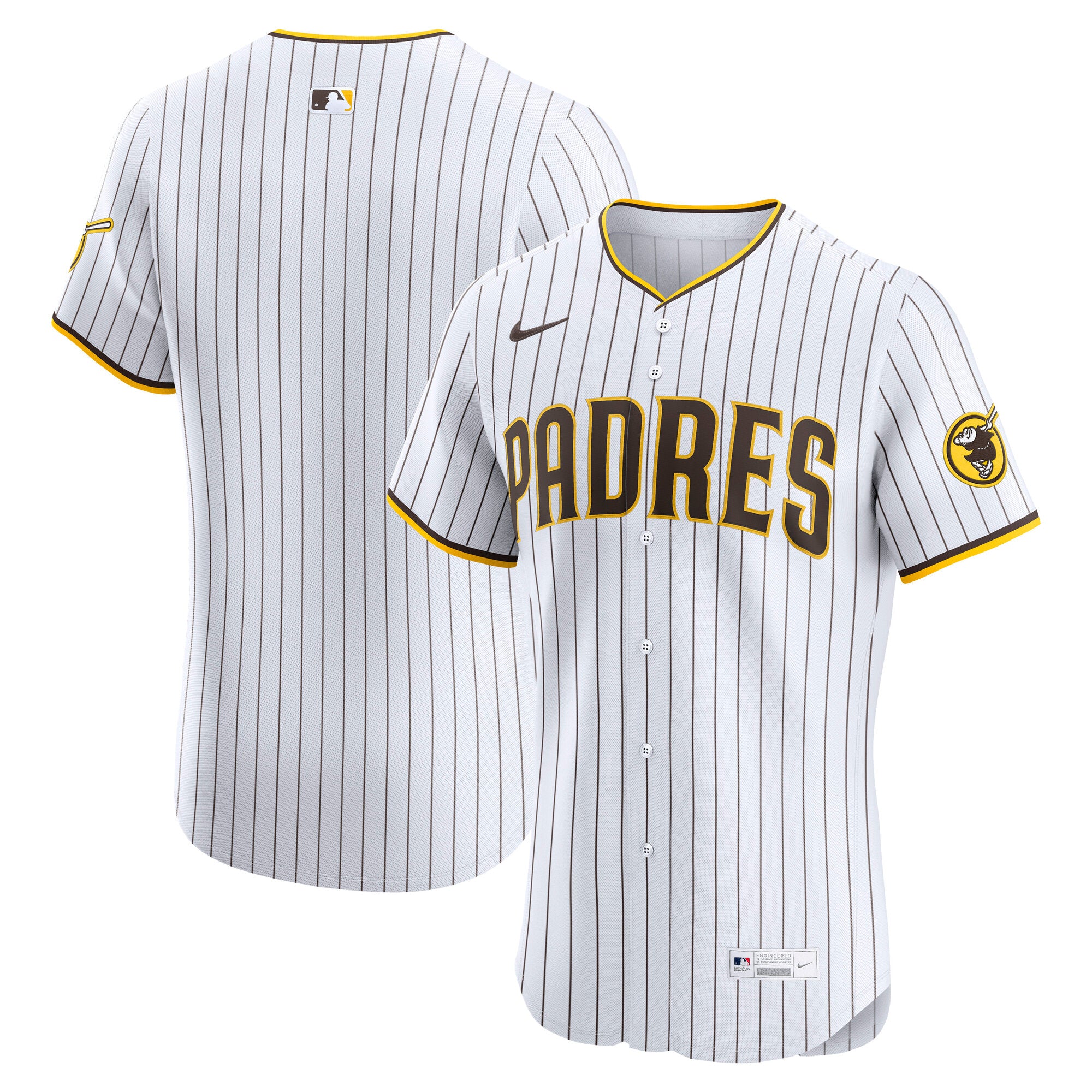 San Diego Padres Nike Alternate Elite Jersey - Brown/Camo/White - Image 8