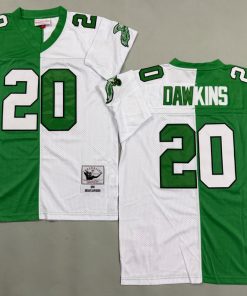 Brian Dawkins Philadelphia Eagles Authentic Split Throwback Retired Player Jersey
